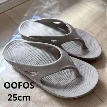 OOFOS 우포스 리커버리 샌들 베이지 노마드