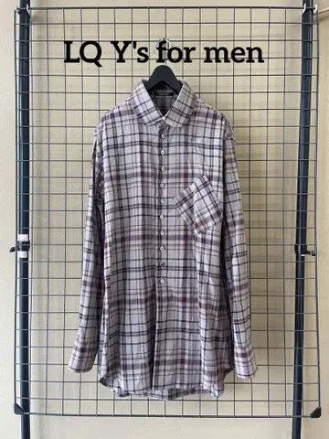LQ Y's for men 와이즈 포맨 라운드 칼라 사선 포켓 셔츠