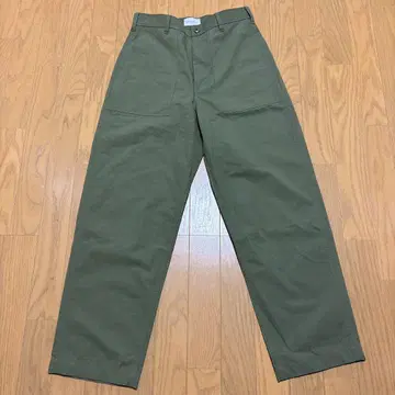 UNITED ARROWS 워크 팬츠 올리브 그린