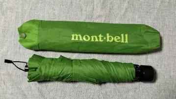 mont-bell 트레킹 엄브렐라 중고품 새상품급 그린