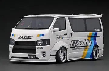 IG2810 1/18 하이 에이스 TSD WORKS HIACE White