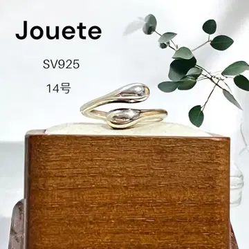 새상품급 Jouete 쥬에테 SV925 티어드롭 반지 14호