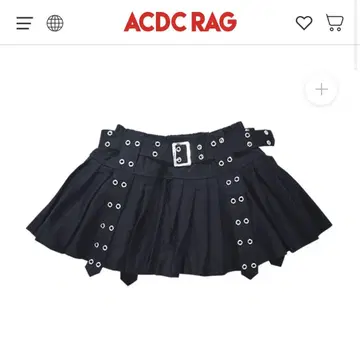 ACDC RAG 플리츠 팬츠 스커트