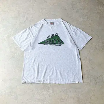 90s ONEITA 아트 티셔츠  그레이 오네타