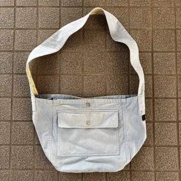 FLAGSTUFF denim bag 뉴스 페이퍼 백 21AW