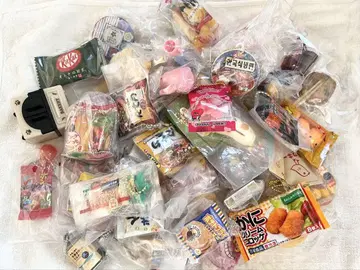 식품 가챠가챠 묶음 판매 식품 샘플 음식 미니어처
