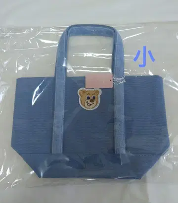 라브라리 바이 페이러 올드 테디 와펜 토트백(소) 라이트 블루