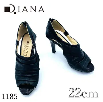 Diana 다이애나 로마셰 펌프스 블랙 가죽 1185