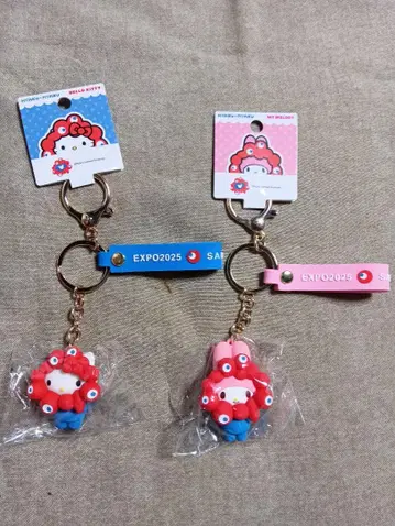 마이멜로디 키티 마이쿠마이쿠 키링