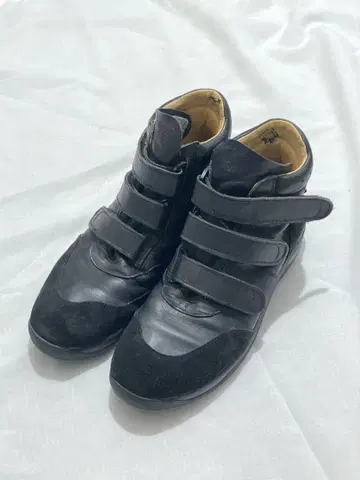 독일군 저먼 트레이너 블랙 하이컷 신발 벨크로 29cm