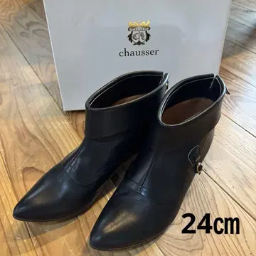 쇼세 chausser 숏부츠 스틸레토 벨트