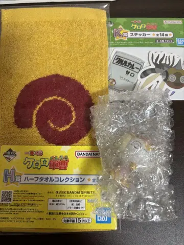 개구리 중사 케로로 제일복권 G상 치비쿠루 3개 세트