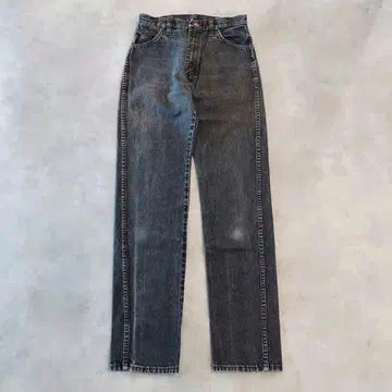 랭글러 W28 상당 W11 블랙 데님 80s USA제 블랙 14767