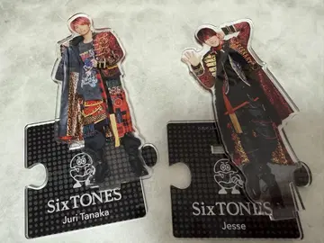 SixTONES 아크릴 스탠드 2개 세트 다나카 키리 제시