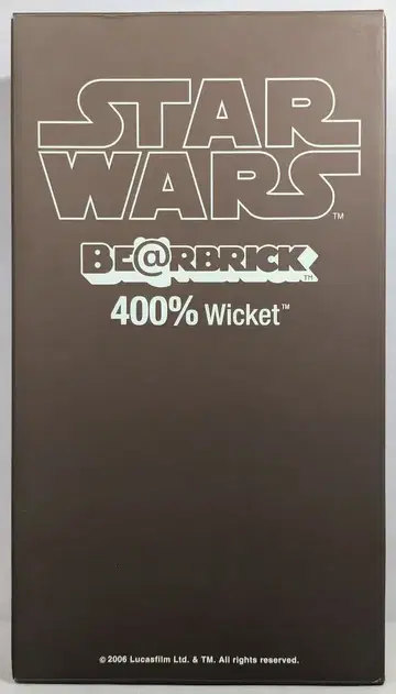 MEDICOMTOY 베어브릭 Wicket 400%
