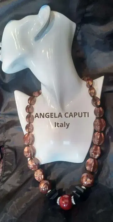 새상품 ANGERA CAPUTI 모던 목걸이
