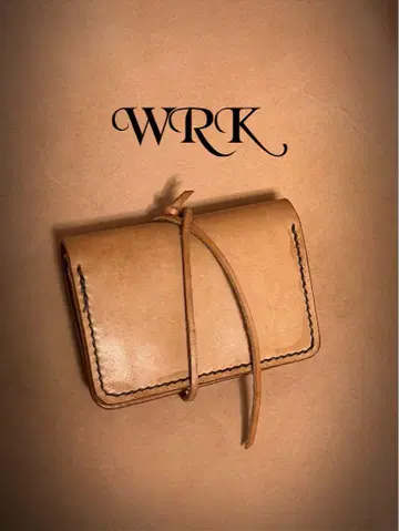 WRK 가죽 두겹 코인 케이스