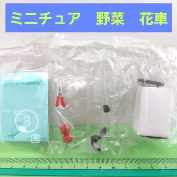메가 하우스 가드닝 메이트 8 꽃 자동차 수확 야채 미니어처 쁘띠 샘플
