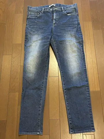 JOHNBULL 데님 블루 LL 사이즈 스트레치 정가 19,800엔