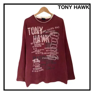 TONY HAWK 빈티지 티셔츠 스케이트보드 스트릿 빅 로고 XL