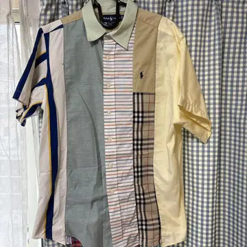 Ralph Lauren 멀티 컬러 반팔 셔츠 L