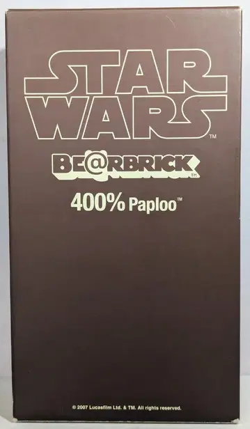 MEDICOMTOY 베어브릭 PAPLOO 400%