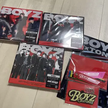 SixTONES BOYZ 3 형태 혜택 포함 CD+DVD