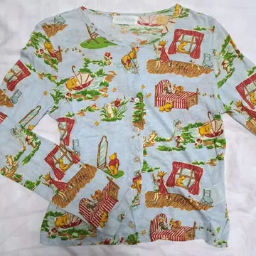 Jane Marple 클래식 푸 가디건