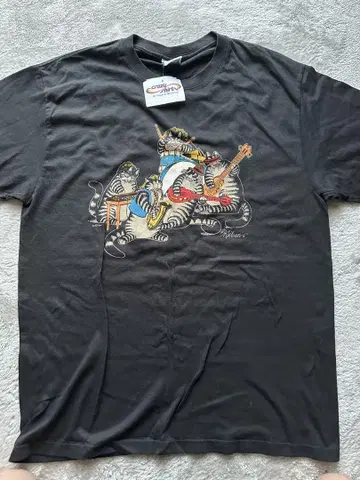 crazy shirts 티셔츠 M 반팔 밤반 캣 새상품
