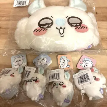 모몽가 가득 복권 C상 얼굴 쿠션 E상 마스코트