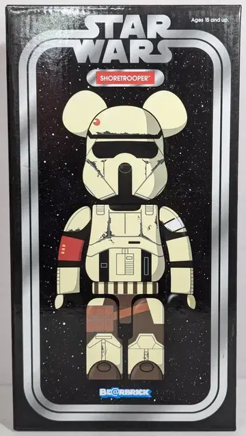 MEDICOMTOY 베어브릭 SHORE TROOPER 400%