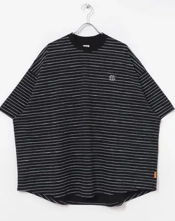 25SS SEESEE 슈퍼빅 라운드 보더 티셔츠