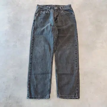 Wrangler 랭글러 W32 블랙 데님 하의 블랙 14764