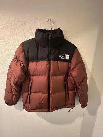 THE NORTH FACE 다운 자켓 브라운/블랙 S 사이즈