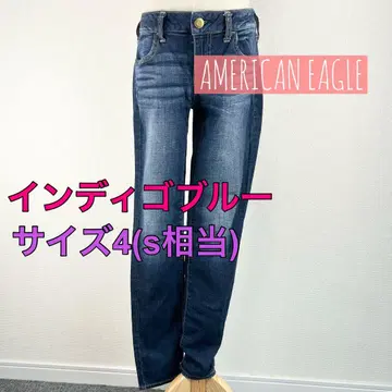 c253 AMERICAN EAGLE 인디고 스트레이트 데님 사이즈 4