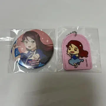 Aqours Finale 가챠 벚꽃 내 리코 캔뱃지