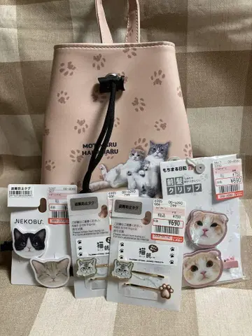 펠리시모 고양이부 모치마루 일기 고양이 굿즈 세트