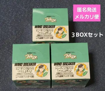 WIND BREAKER 윈브레이커 스케이터 트레이딩 캔뱃지 BOX