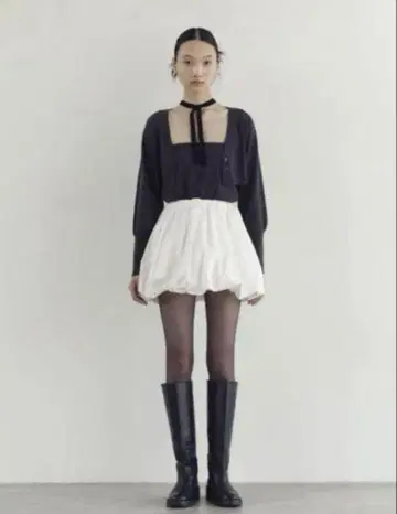 rosarymooon 로자리문 벌룬 스커트
