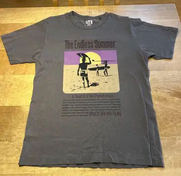 유니클로 UT The Endless Summer 티셔츠 그레이