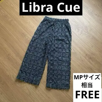 Libra Cue 프린지 스트레이트 이지 팬츠