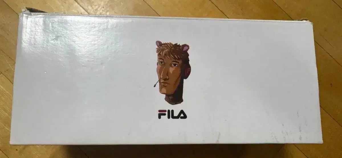 우왁굳 휠라 잔디 슬리퍼