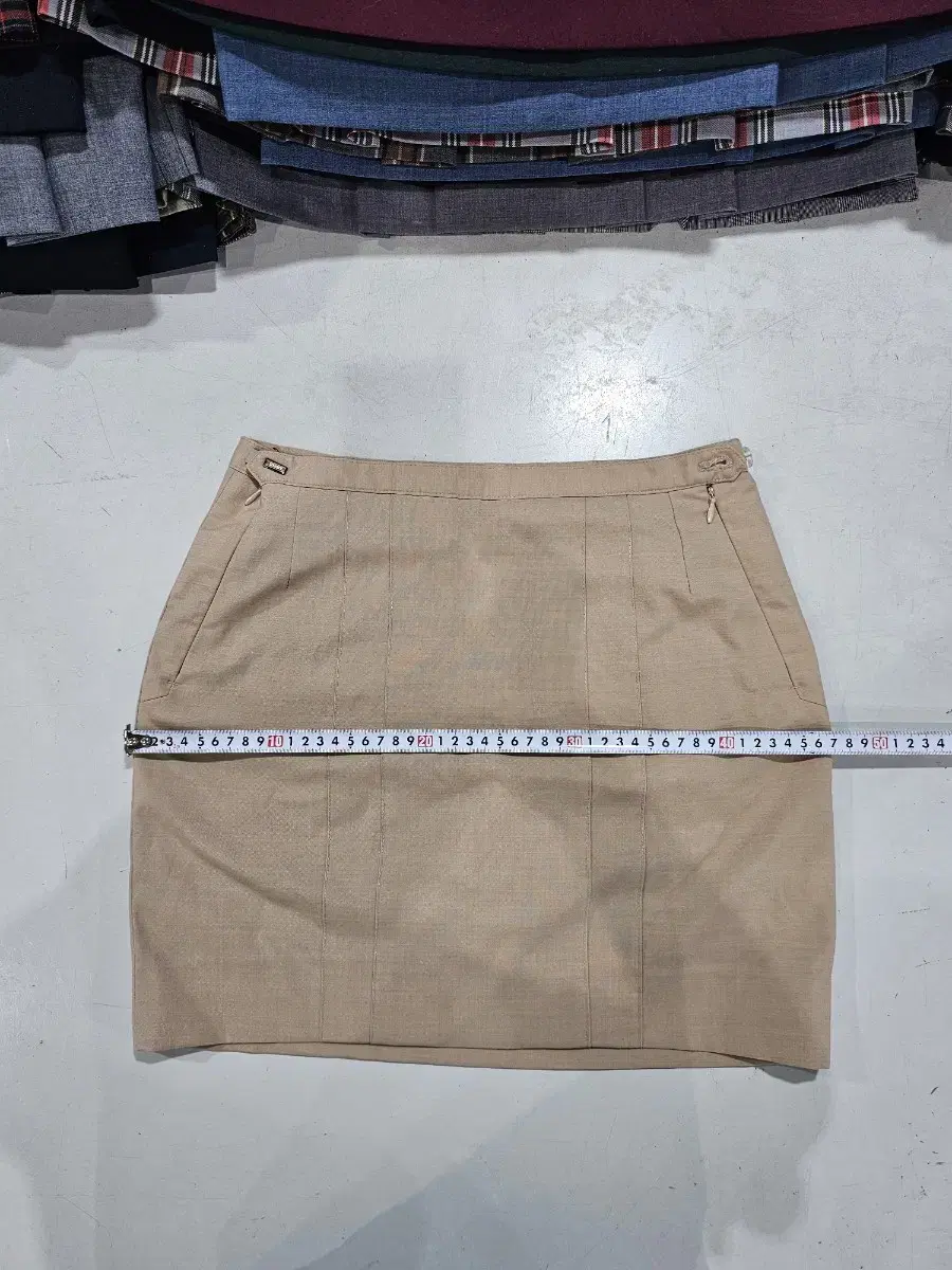 Used school uniform skirt, size 74, short