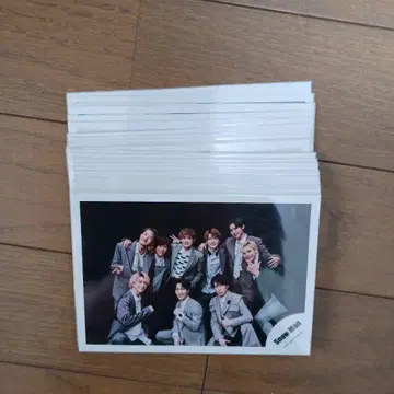 Snow Man 공식 사진 멤버 전원 37장 세트 슬리브 포함