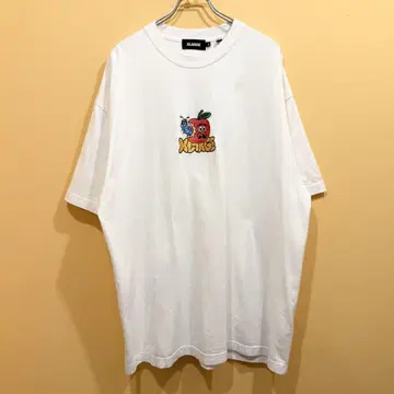 X-LARGE 반팔 티셔츠 사과 CATERPILLAR S/S TEE