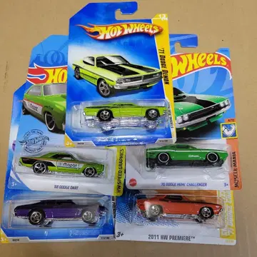 핫휠 Dodge 5대 세트
