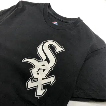 시카고 화이트 삭스 MLB 반팔 티셔츠 블랙 남성용 S