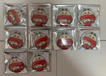 성인 남성 3인조 세이다 냥야오츄 캔뱃지