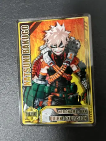 나의 히어로 아카데미아 히로아카 바쿠고 카츠키 스탯 카드 컬렉션