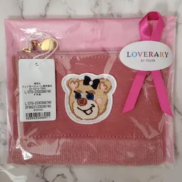 미개봉 새상품 페이러 LOVERARY 올드 테디 걸 와펜 파우치
